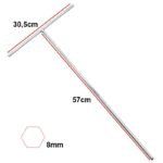 Clé Allen Premium M10/58cm pour potence Urbanglide