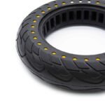 Pneu plein ultraléger 10x2,5-6,1/B34 - points jaunes Nedong . – Image 5