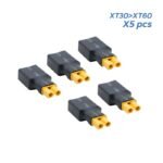 Adaptateur XT30 femelle à XT60 mâle - 5 pièces – Image 3