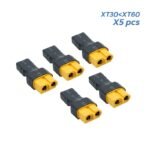 Adaptateur XT30 femelle à XT60 mâle - 5 pièces – Image 4