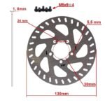 Disque de frein 130 mm 5H pour Mi4 pro – Image 2