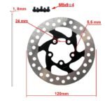 Disque de frein 120 mm 5H – Image 6