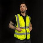Gilet réfléchissant avec poches – Image 3