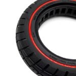 Pneu plein ultraléger offroad 10x2,125-6,1/B34 ligne rouge – Image 5