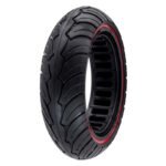Pneu plein ultraléger 9,5x2,5 rouge pour NIU