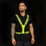 Gilet réfléchissant avec lumière – Image 2