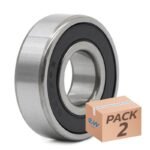 Roulement à billes 6203RS - 2pcs – Image 4