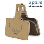 Plaquette de frein RT004-M en cuivre carrées avec ergot - 2pcs