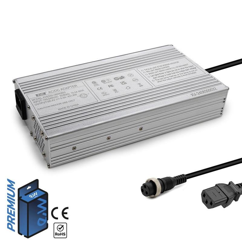 16651.jpg Chargeur 60V (sortie 66,4v) connecteur 6,5A GX16 – Image 1