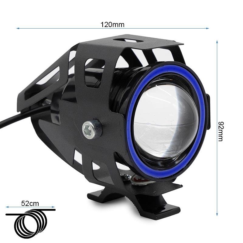 16760.jpg Phare à led U7 12-60V bleu – Image 1
