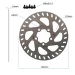 Disque de frein 5 trous 130 mm Xiaomi Mi4 Pro Original – Image 2