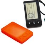 Poignée en silicone imperméable rouge pour écran S866 – Image 3