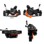 Kit de frein hydraulique 1 noir A5-D avant Nutt