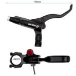 Kit de frein hydraulique 1 noir CR-3 avant Zoom – Image 3