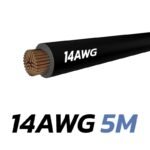 Câble noir 10 AWG - 5M – Image 2