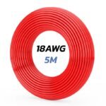 Câble rouge 10 AWG - 5M – Image 3