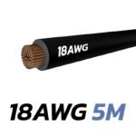Câble noir 10 AWG - 5M – Image 4