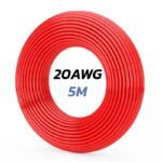 Câble rouge 10 AWG - 5M – Image 6