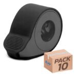 Cache en silicone noir pour accélérateur - 10 pièces – Image 4