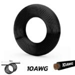 Câble noir 10 AWG - 5M – Image 6