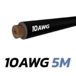 Câble noir 10 AWG - 5M – Image 7