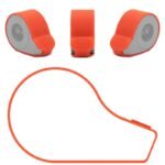 Cache en silicone rouge pour accélérateur - 10pcs – Image 2