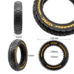 Pneu plein ultraléger Offroad 10x2,125-6,5/B44 - Nedong – Image 2