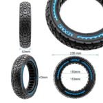 Pneu plein ultraléger Offroad 10x2,125-6,5/B44 - Nedong – Image 5