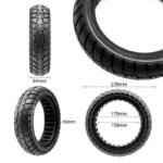 Pneu plein ultraléger Offroad 60/70-7/B50 - ligne – Image 2