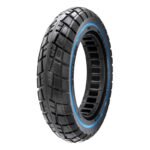 Pneu plein ultraléger offroad 10x2,125-6,1/B34 ligne bleue - 2 pces
