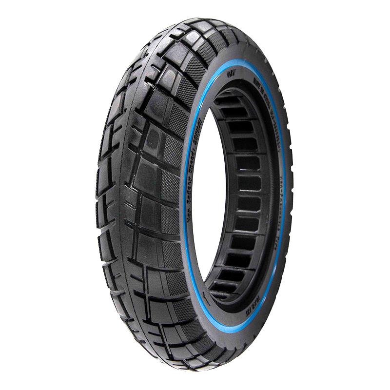 19486.jpg Pneu plein ultraléger offroad 10x2,125-6,1/B34 ligne bleue - 2 pces – Image 1
