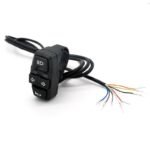 Commodo BSK321 clignotant, phare et klaxon avec connecteur SM 1,5 m