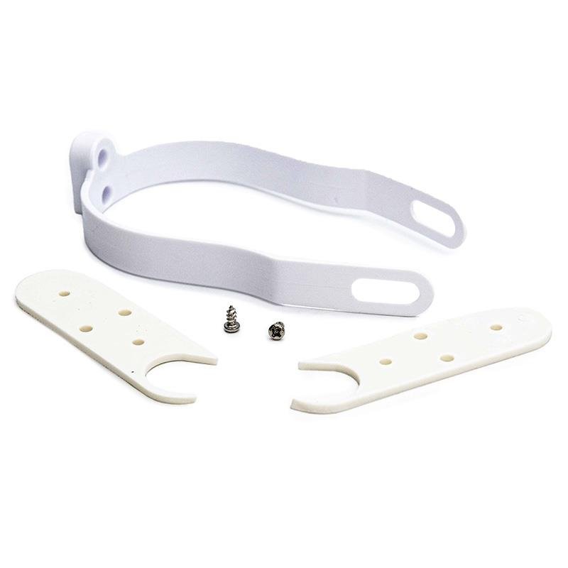 325.jpg Support universel de garde-boue en plastique blanc pour Xiaomi M365 et Pro – Image 1