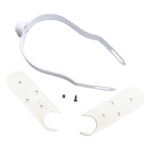 Support universel de garde-boue en plastique blanc pour Xiaomi M365 et Pro – Image 2