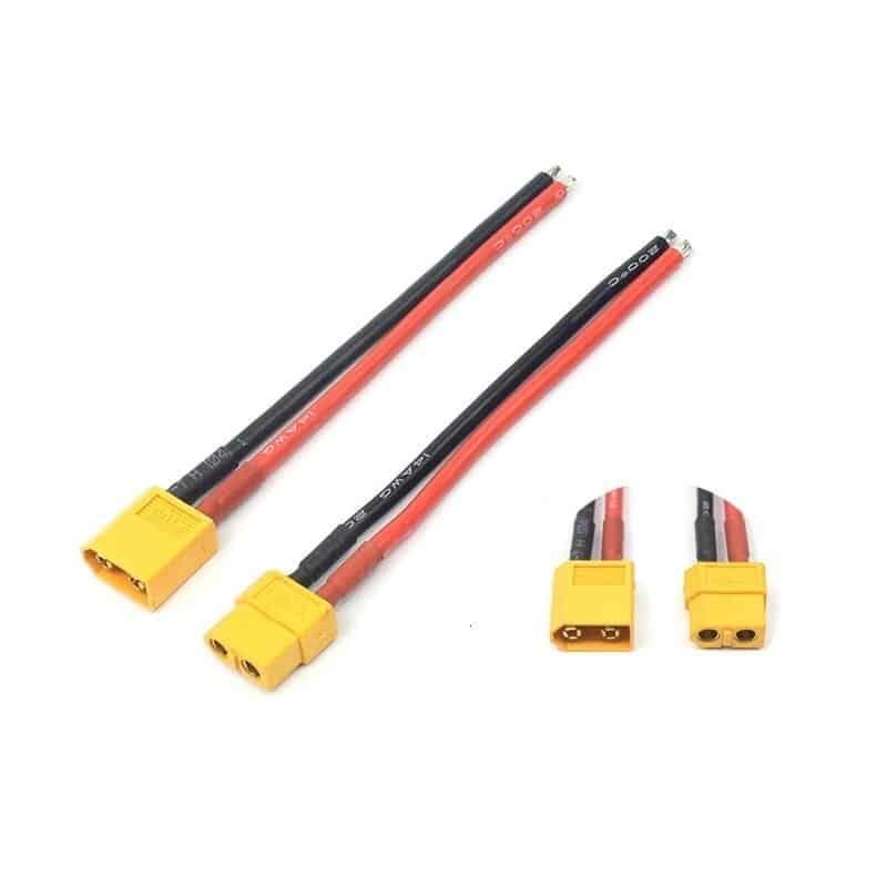 3412.jpg Connecteur Amass XT60 avec Câble - 5M/5H – Image 1