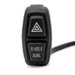 Commutateur avec fonction Simple-Dual/Warning 2F - 1,5m