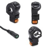 Commodo avec clignotants, phare et klaxon - 3F - 32cm – Image 2
