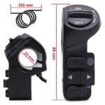 Commodo avec clignotants, phare et klaxon - 3F - 32cm Smartgyro crossover – Image 2