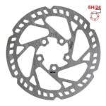Disque de frein 135 mm 5H argent