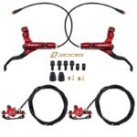 Kit de frein hydraulique CR-3 rouge avant droit arrière droit Zoom – Image 3
