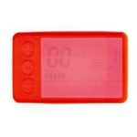 Poignée en silicone imperméable rouge pour écran S866 – Image 2