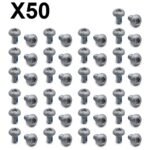 Vis M5x10 argent pour disque de frein - 50pcs – Image 4