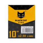 Chambre à air premium 2,0 mm épaisseur 10x2,5 Valve droite - 5pcs Black cat – Image 4