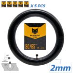 Chambre à air premium 80/65-6 2.0 mm Valve 90x90º - 5uds Black cat