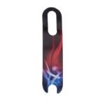 Grip deck silicone bleu et flammes pour Xiaomi – modèle 2