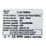 Batterie 36V 12,8 à / H pour Xiaomi Pro / 2 – Image 4