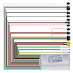 Contrôleur 48V 25A 1200W-B LCD JP J&P