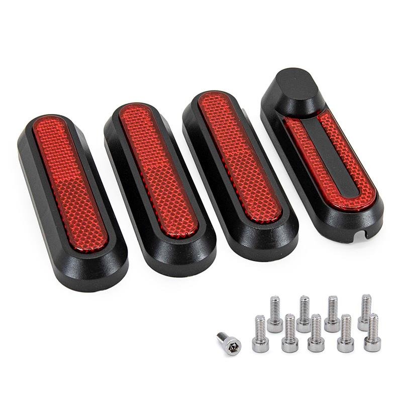 7488.jpg Catadioptre noir avec réflecteur rouge pour Xiaomi – Image 1