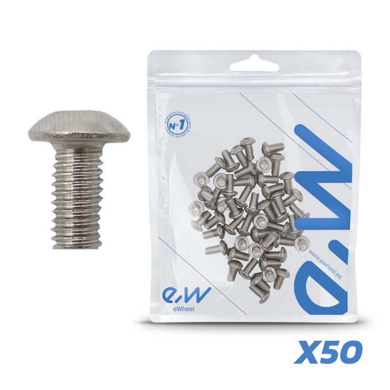 8435764402241_1.jpg Vis M5x10 argent pour disque de frein - 50pcs – Image 1