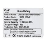 Batterie externe 36V 12,8 à / h – Image 3